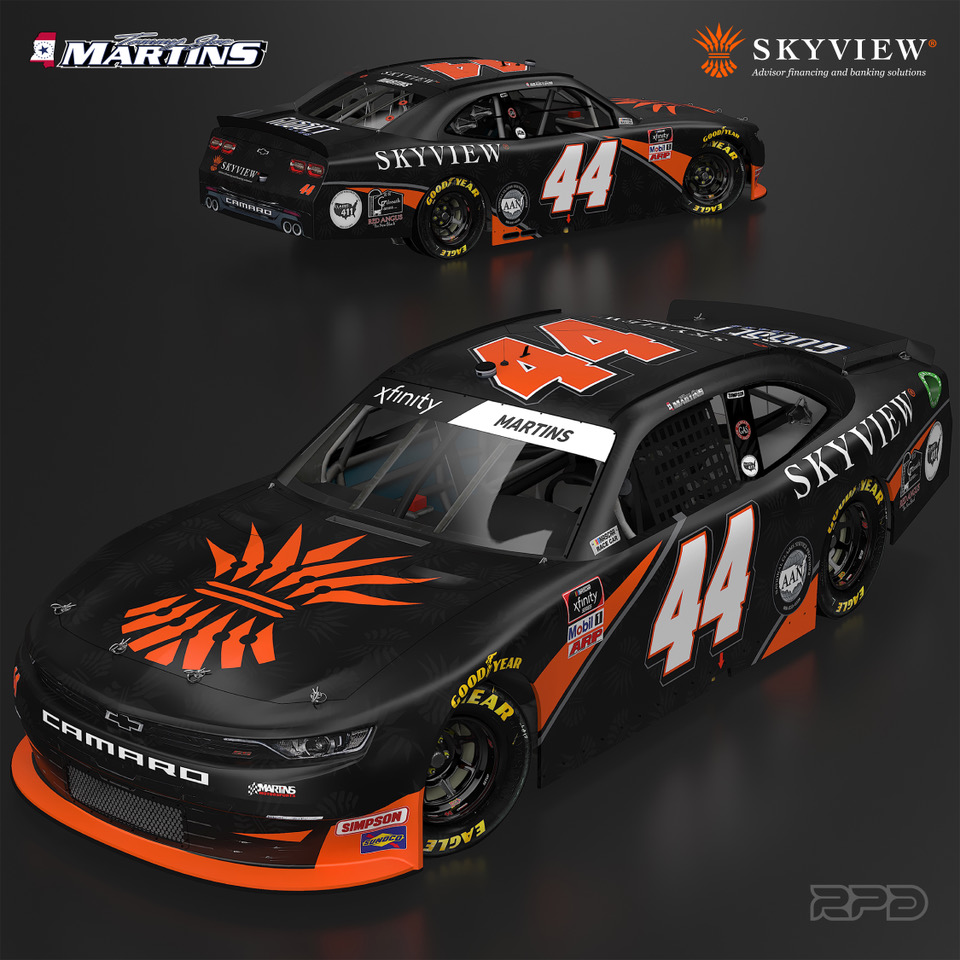 Tommy Joe Martins Signs New Sponsor, SkyView Partners
