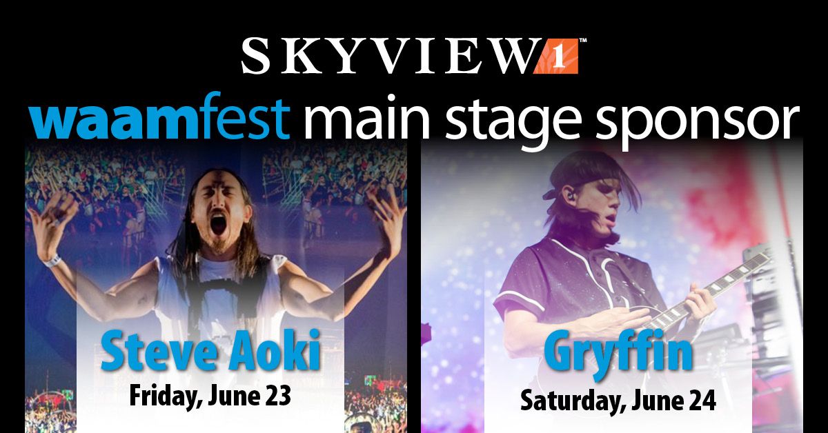 SkyView Sponsors Main Stage for Inaugural WaamFest Wayzata Art and