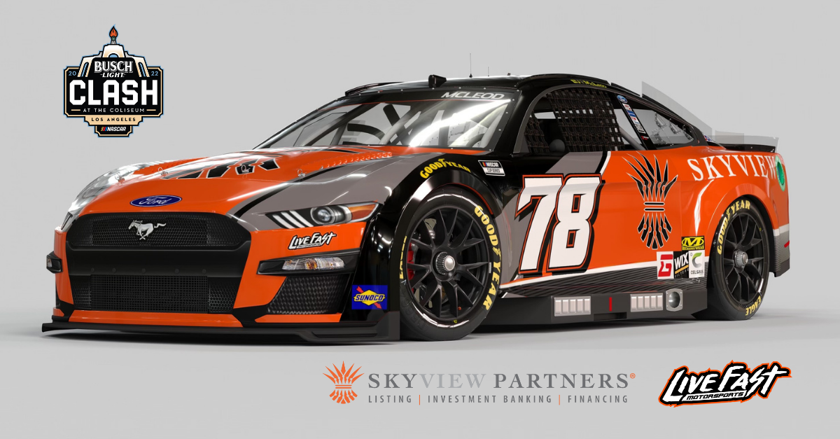SkyView Sponsors Live Fast Motorsports